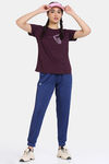 Zelocity Quick Dry Fitted Top - Plum Perfect — thumbnail 4